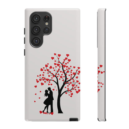 Phone Case - Lover Below in Heart Tree Design