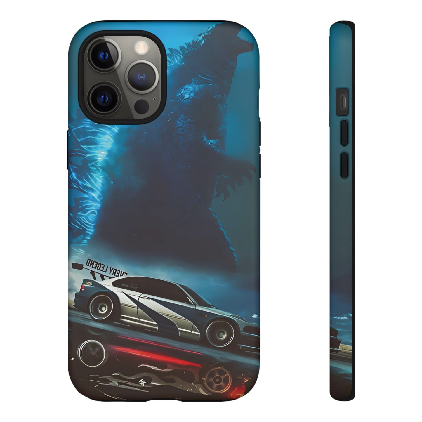 Phone Case - Car and Big Bear Design