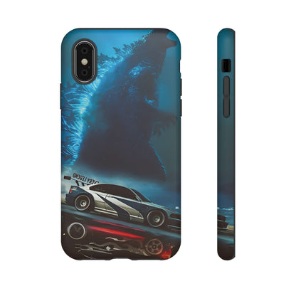 Phone Case - Car and Big Bear Design