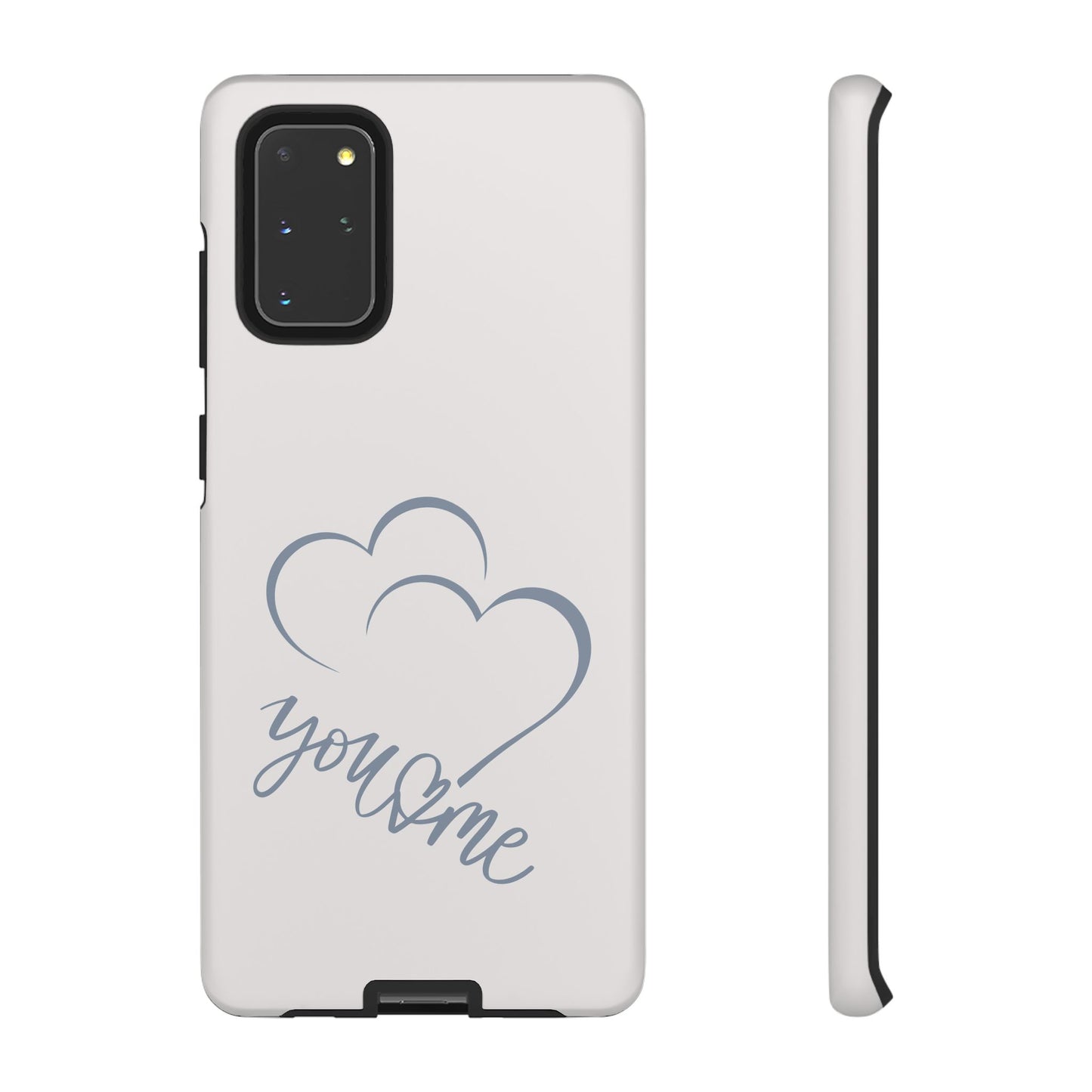 Phone Cases you and me 2 hearts Tough Cases