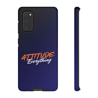 Attitude Is Everything - Stylish blue for Bold PersonalitiesTough Cases