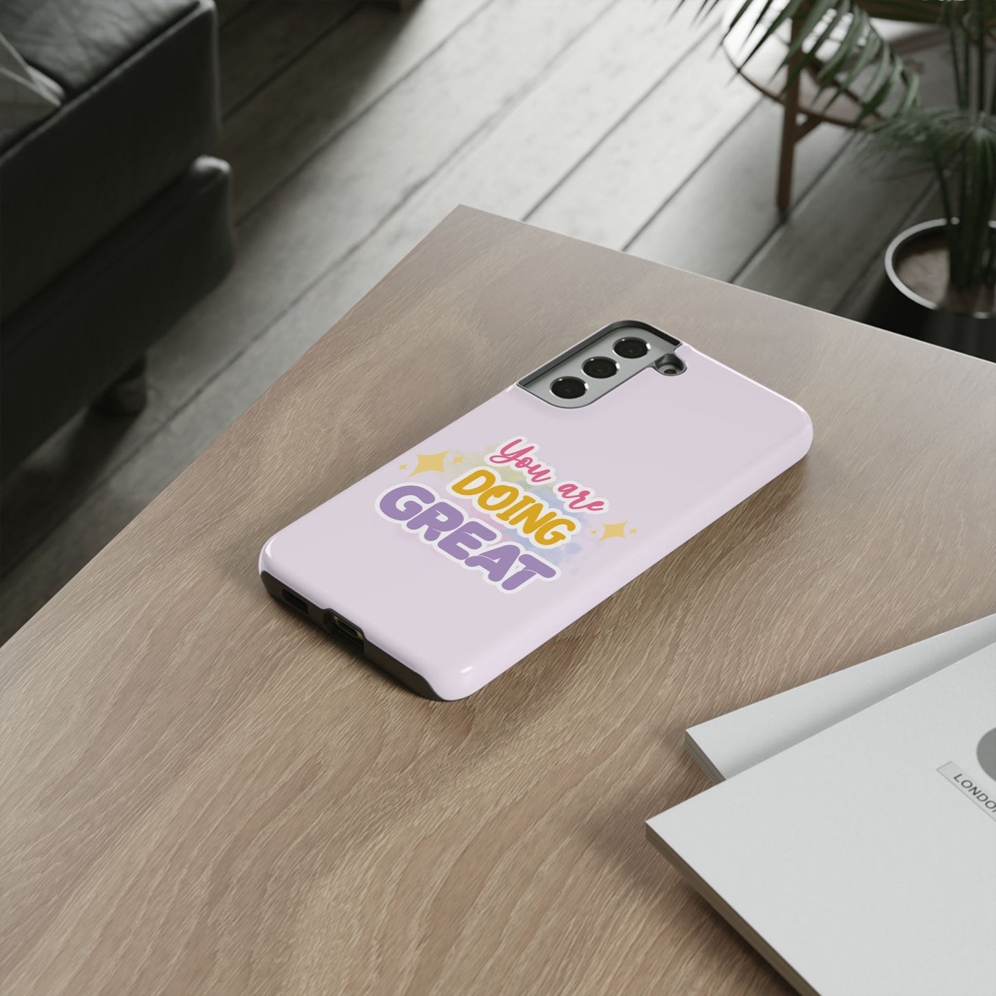 motivational self confidence phone Cases