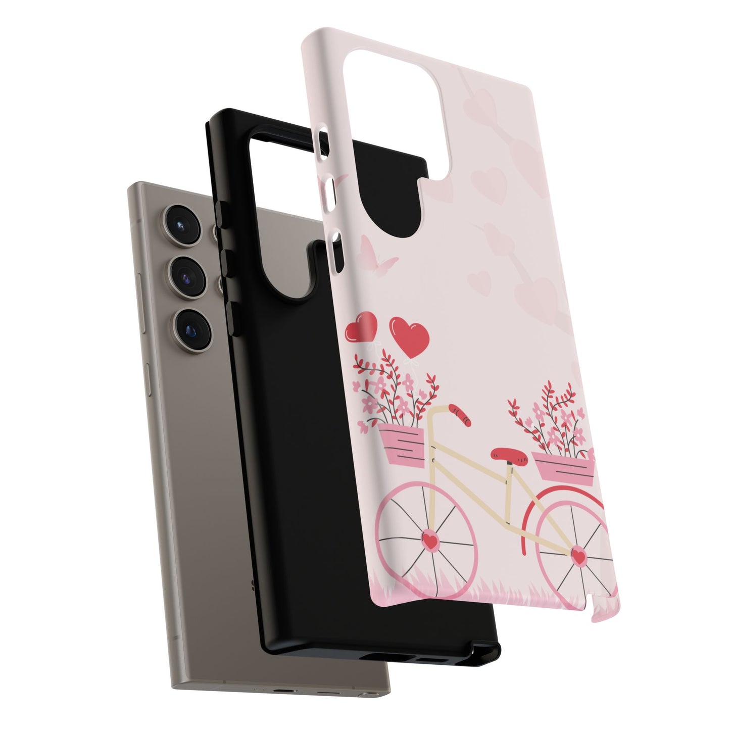 Phone Cases - Pink Cycle Pattern