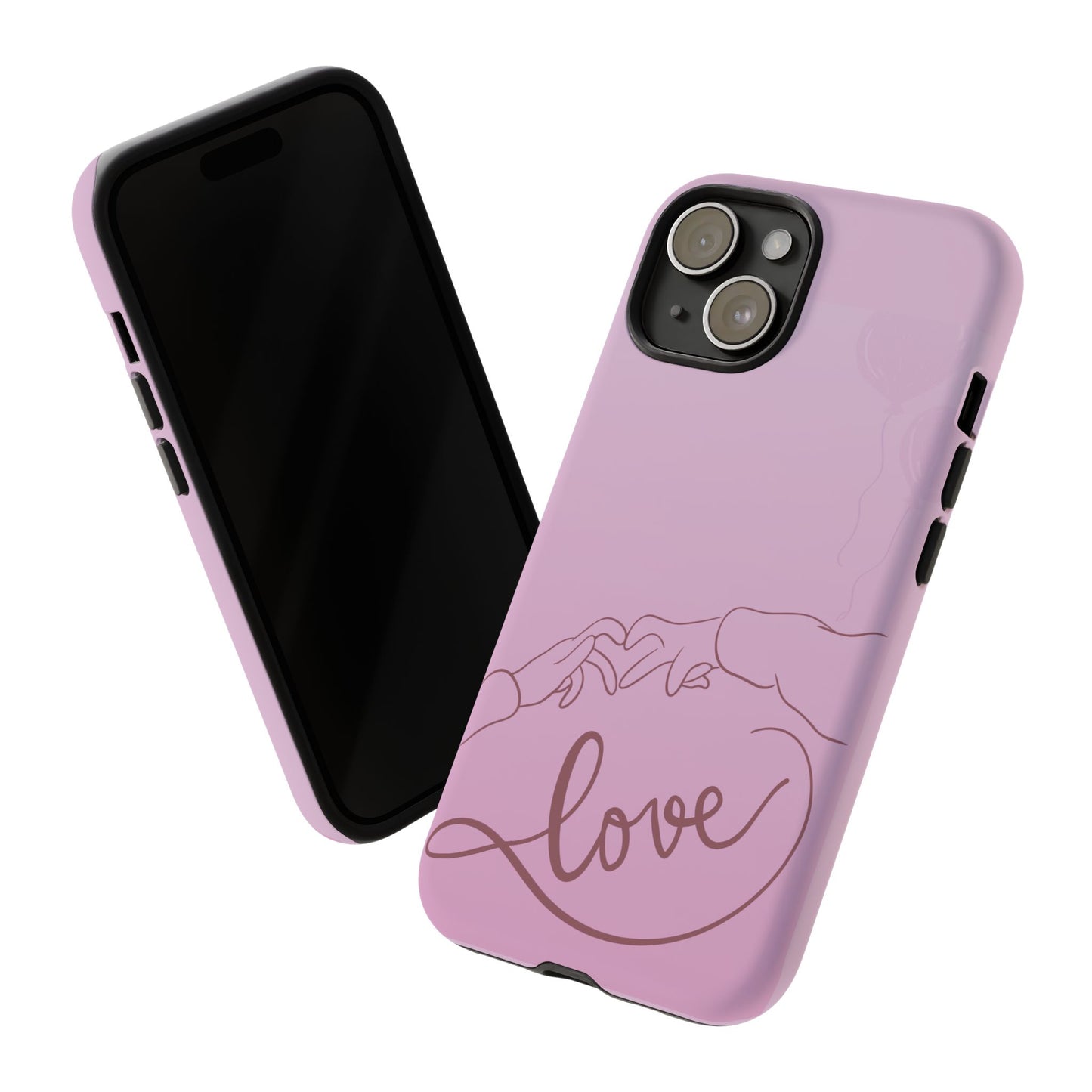 Phone Cases - Love Finger Heart Design