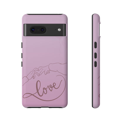 Phone Cases - Love Finger Heart Design