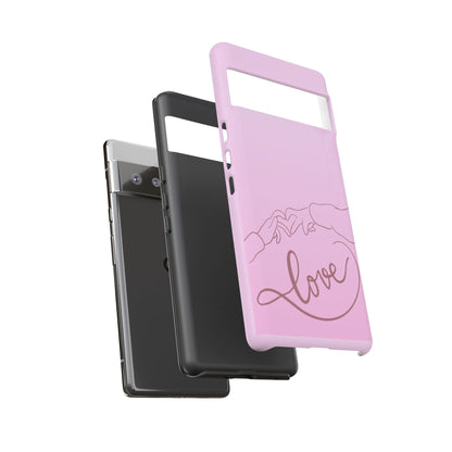 Phone Cases - Love Finger Heart Design