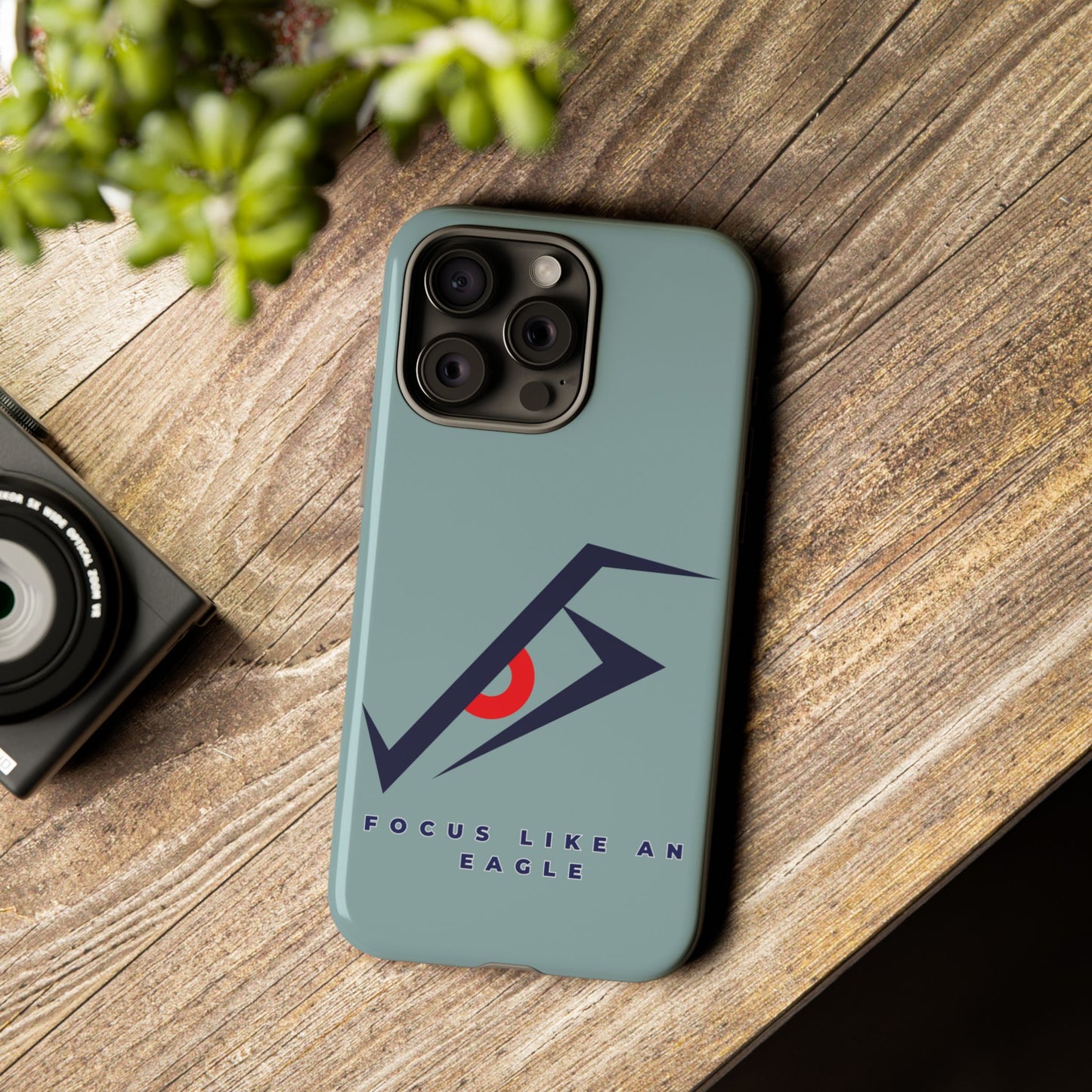 Focus Like an Eagle - Motivational Phone Case for High Achievers