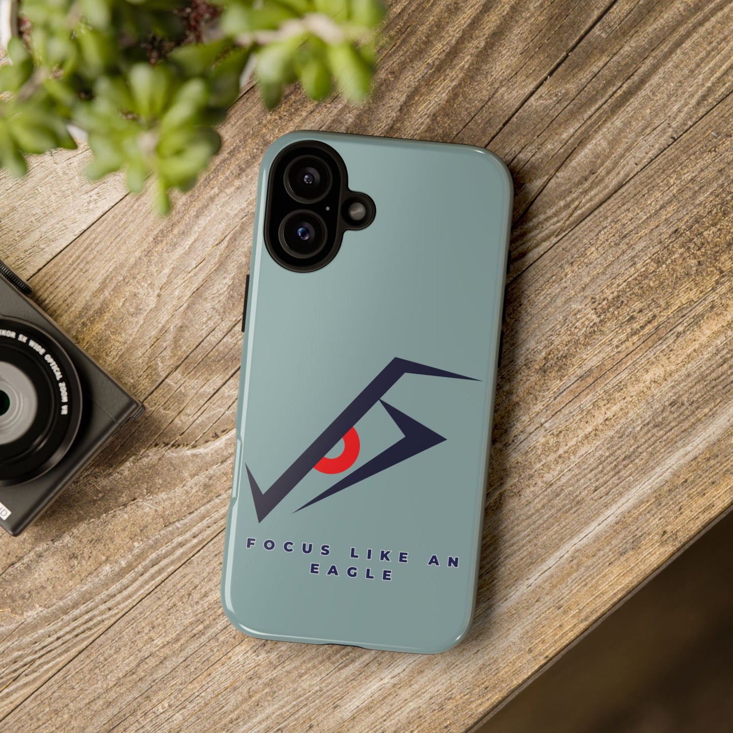 Focus Like an Eagle - Motivational Phone Case for High Achievers