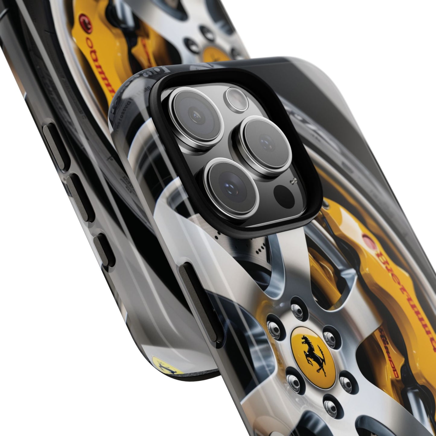 Phone Cases - Ferrari Brake and Wheel Design