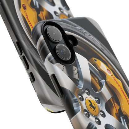 Phone Cases - Ferrari Brake and Wheel Design