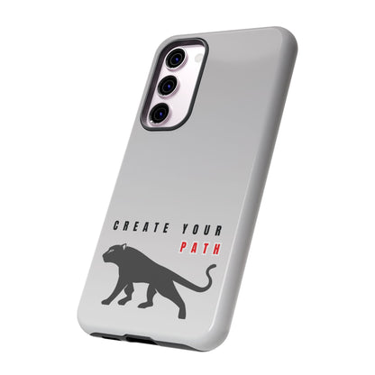 Tough Cases - Create Your Path Black Cat Phone Case