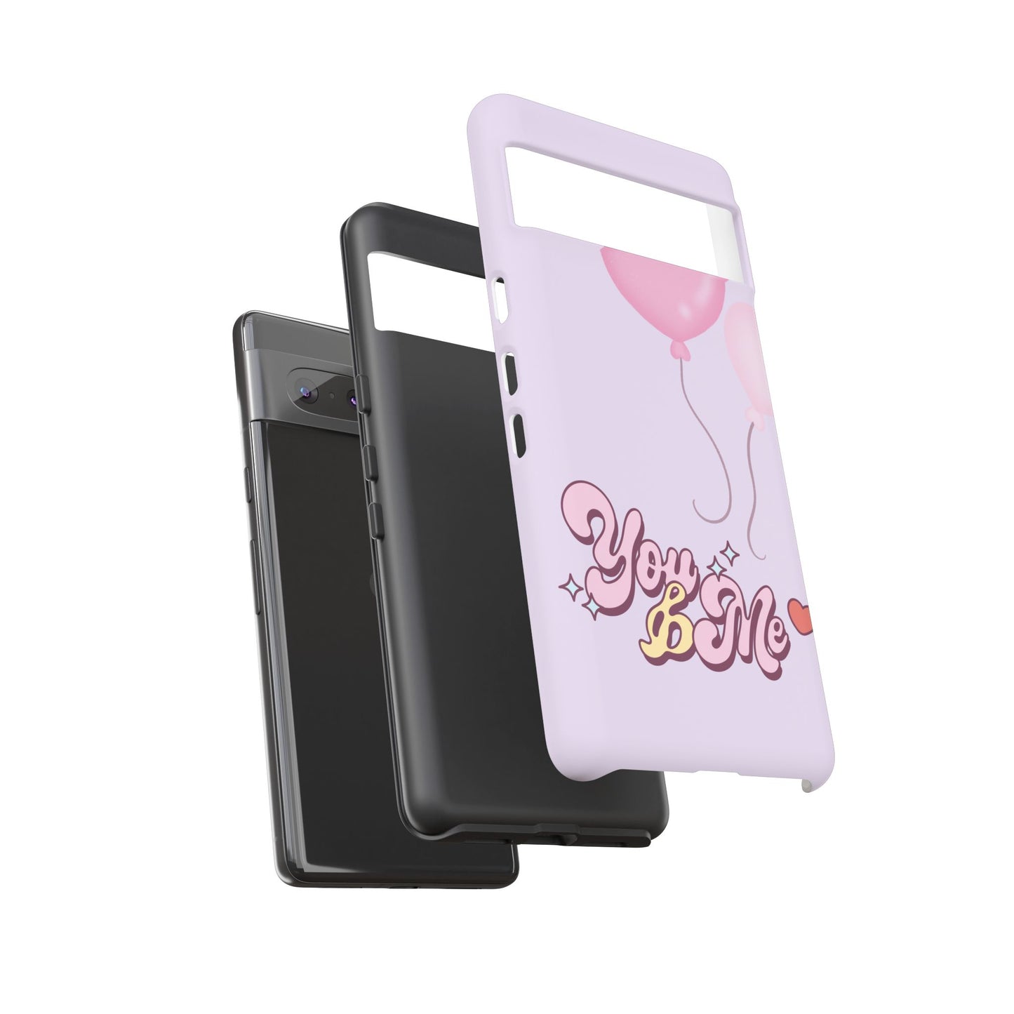 Phone Cases you and me 2 hearts ballon Tough Cases