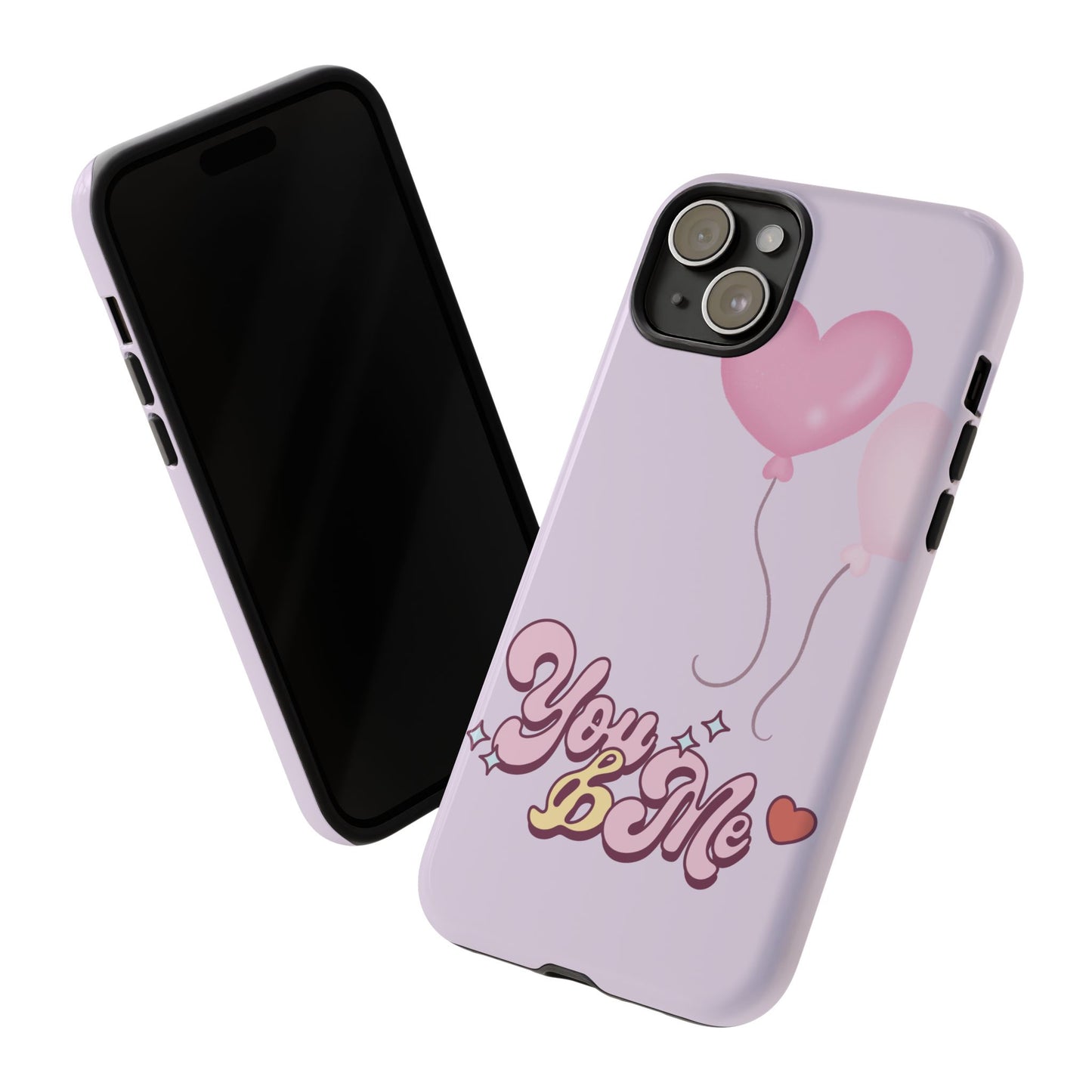 Phone Cases you and me 2 hearts ballon Tough Cases