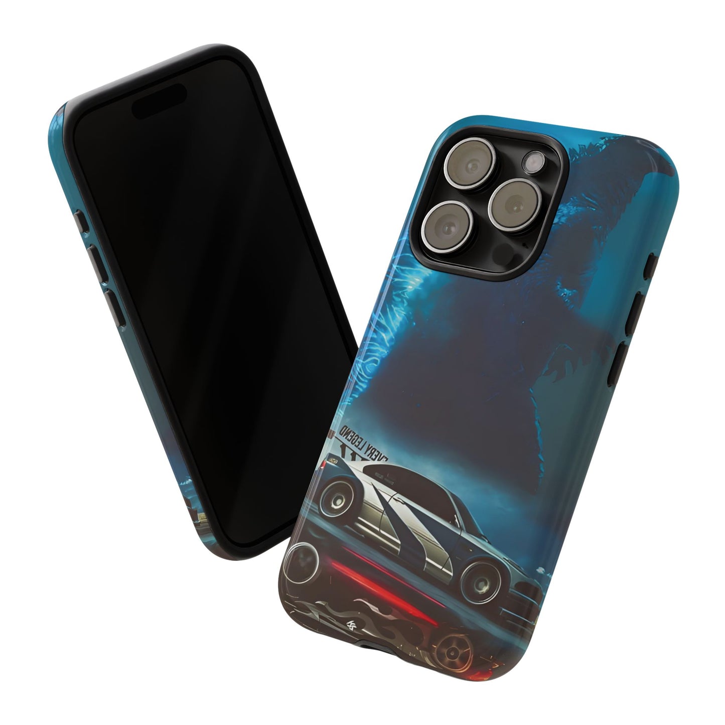 Phone Case - Car and Big Bear Design