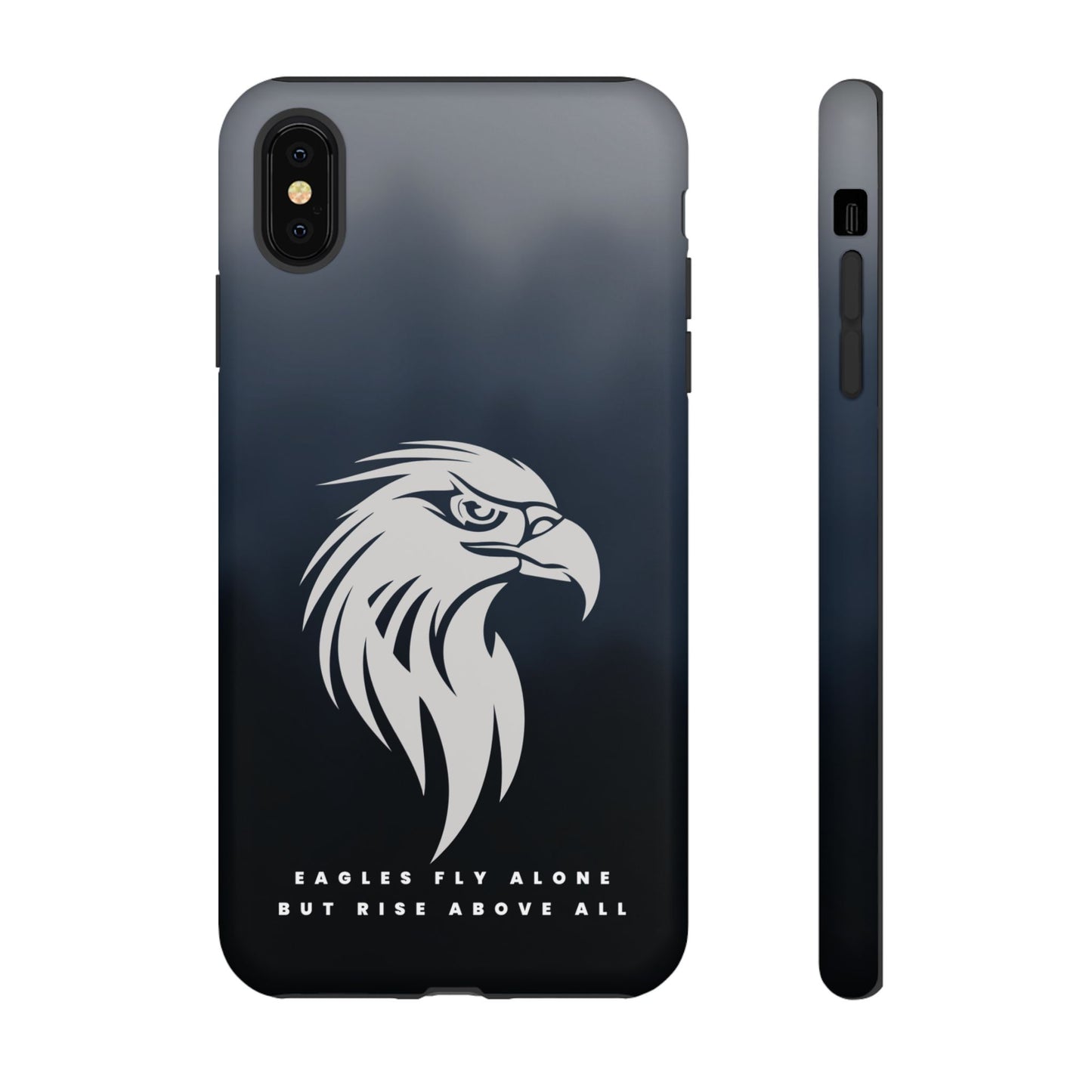 Phone Case Eagles Fly Alone Quote