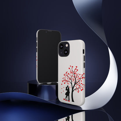 Phone Case - Lover Below in Heart Tree Design