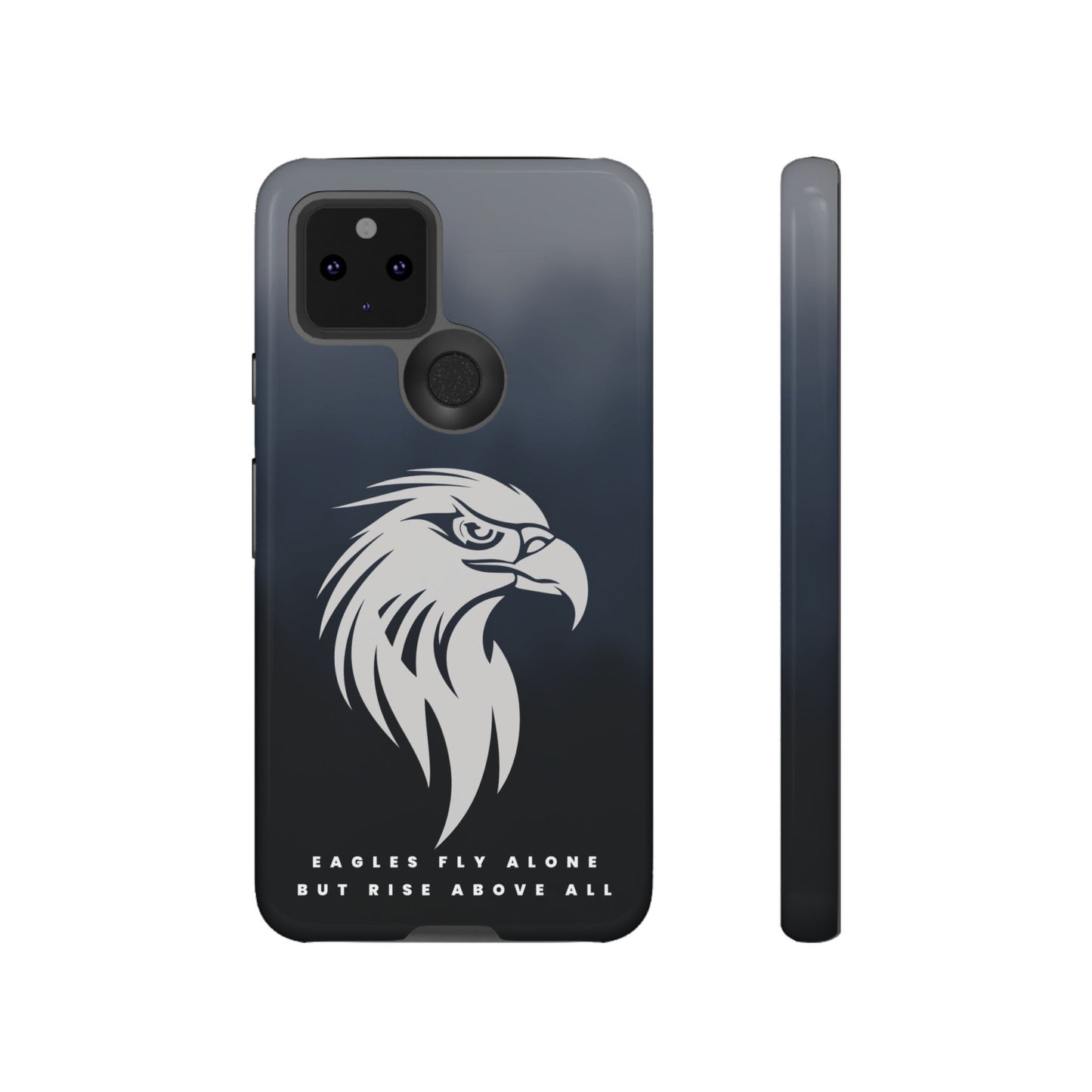 Phone Case Eagles Fly Alone Quote