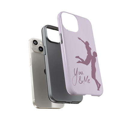 Phone Cases - You and Me Love Girl and Boy Enjoy Tough Cases