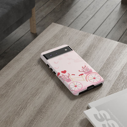 Phone Cases - Pink Cycle Pattern