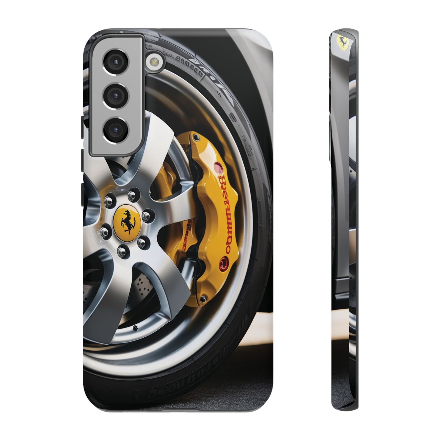 Phone Cases - Ferrari Brake and Wheel Design