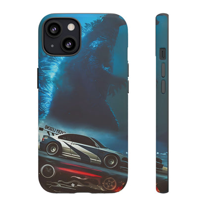 Phone Case - Car and Big Bear Design