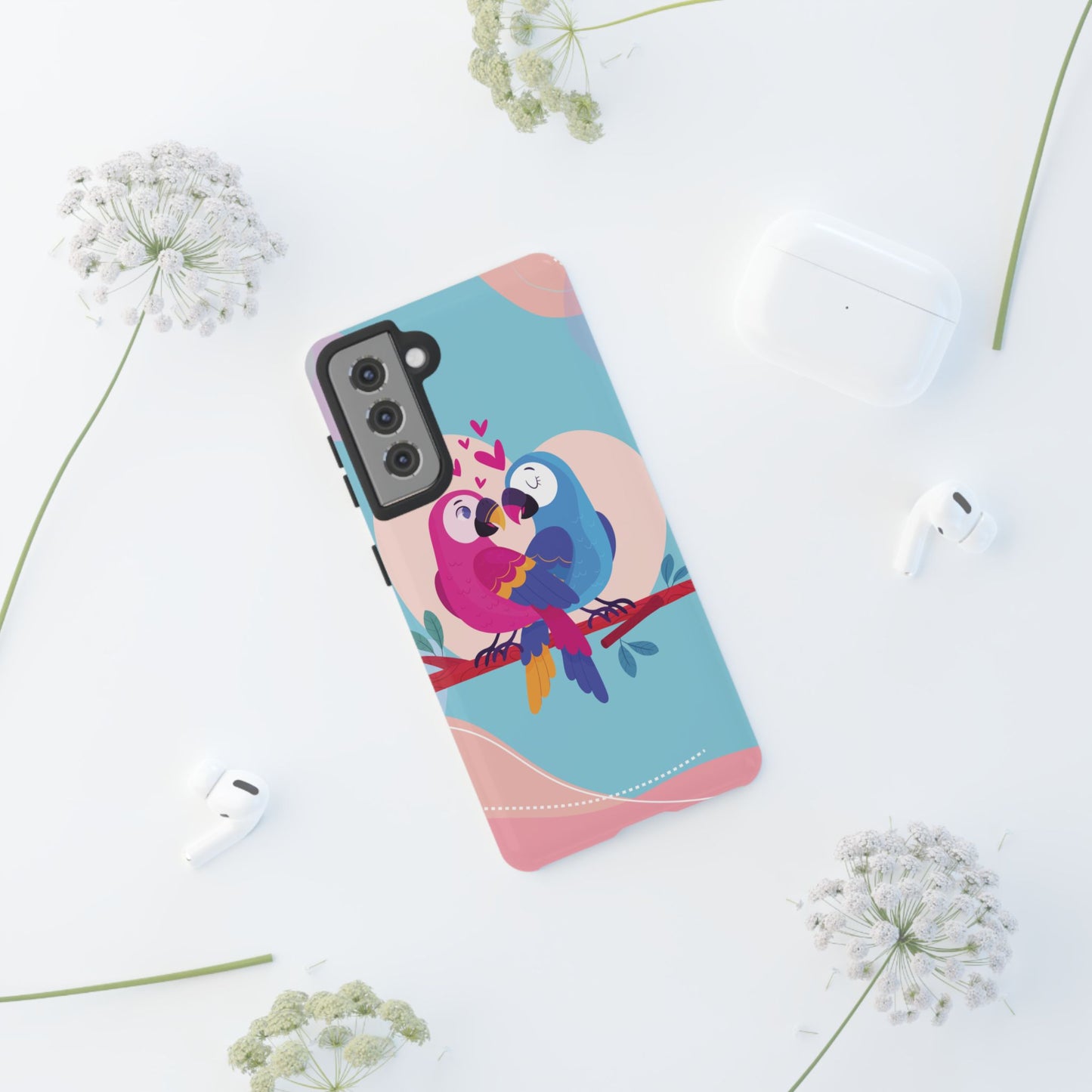 Phone Case - Parrot Love