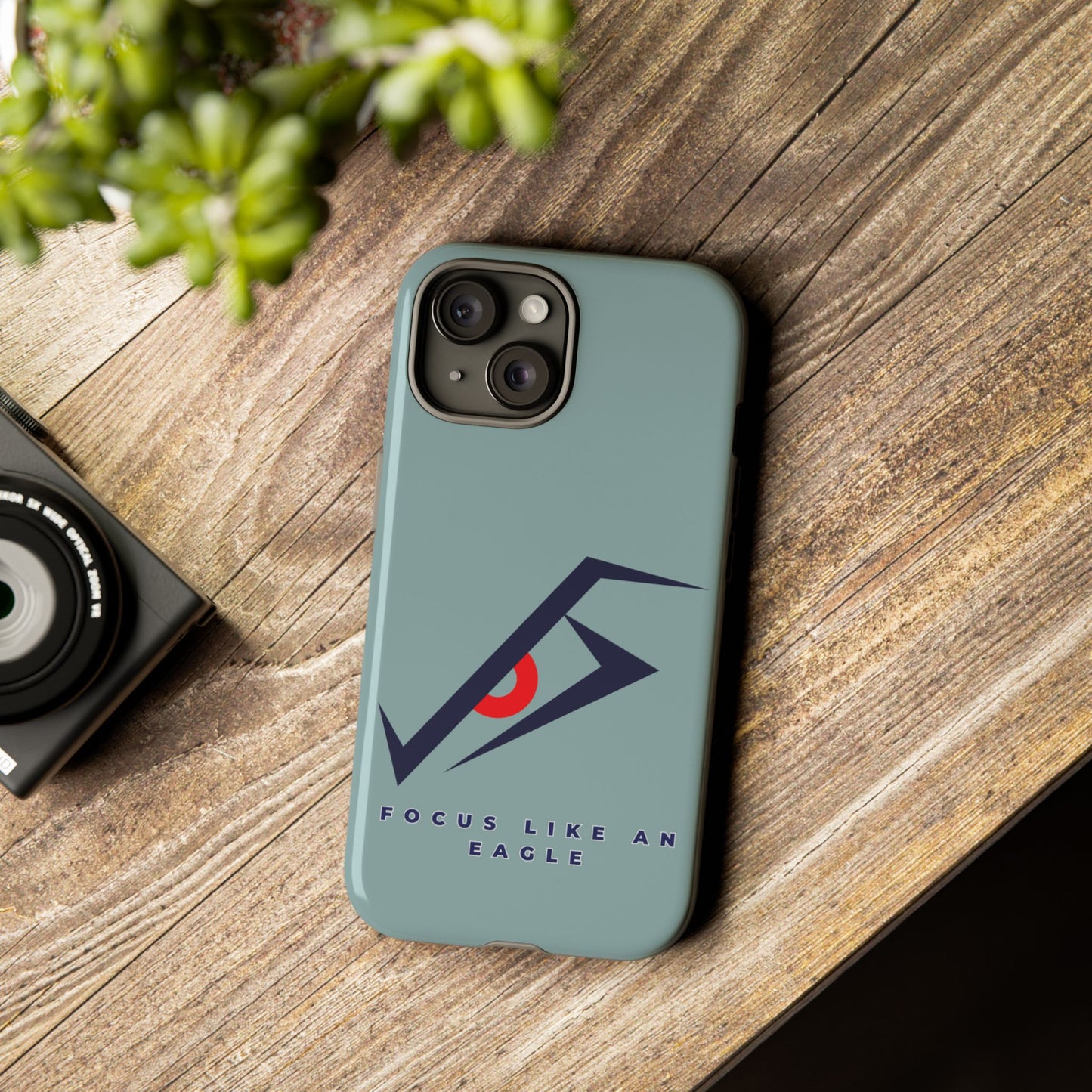 Focus Like an Eagle - Motivational Phone Case for High Achievers