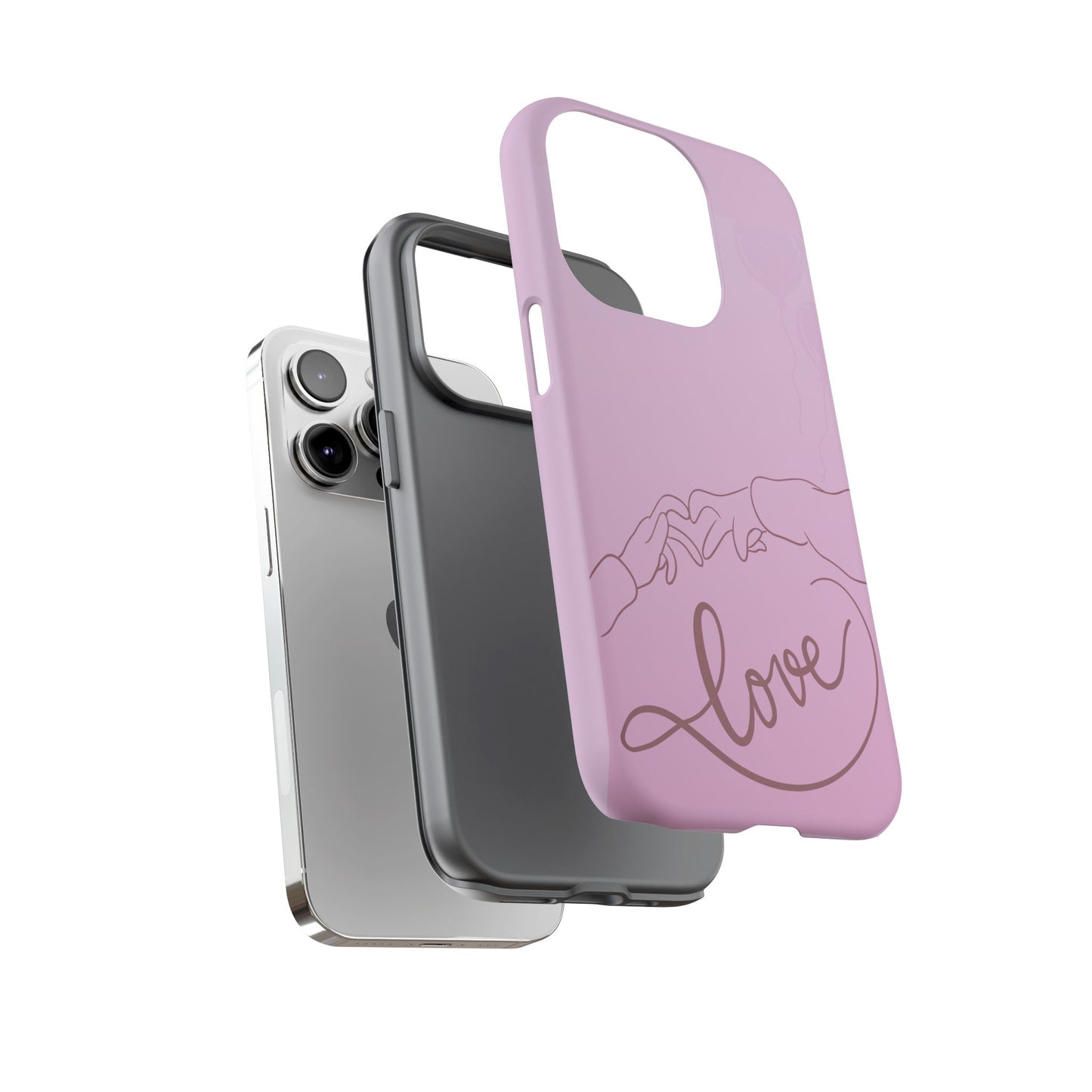 Phone Cases - Love Finger Heart Design