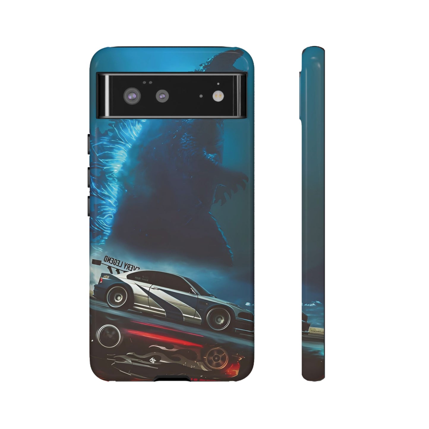 Phone Case - Car and Big Bear Design