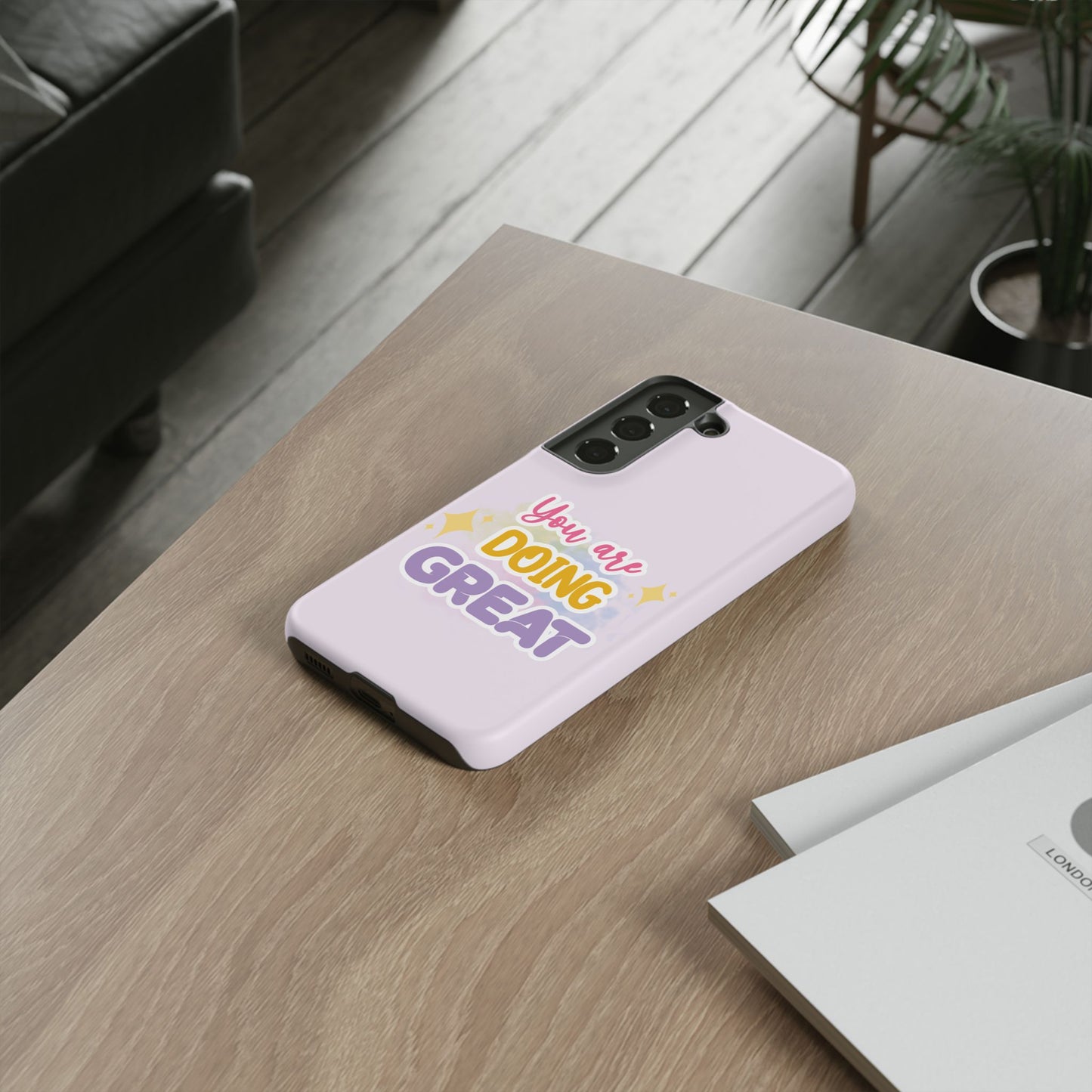 motivational self confidence phone Cases