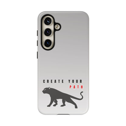 Tough Cases - Create Your Path Black Cat Phone Case