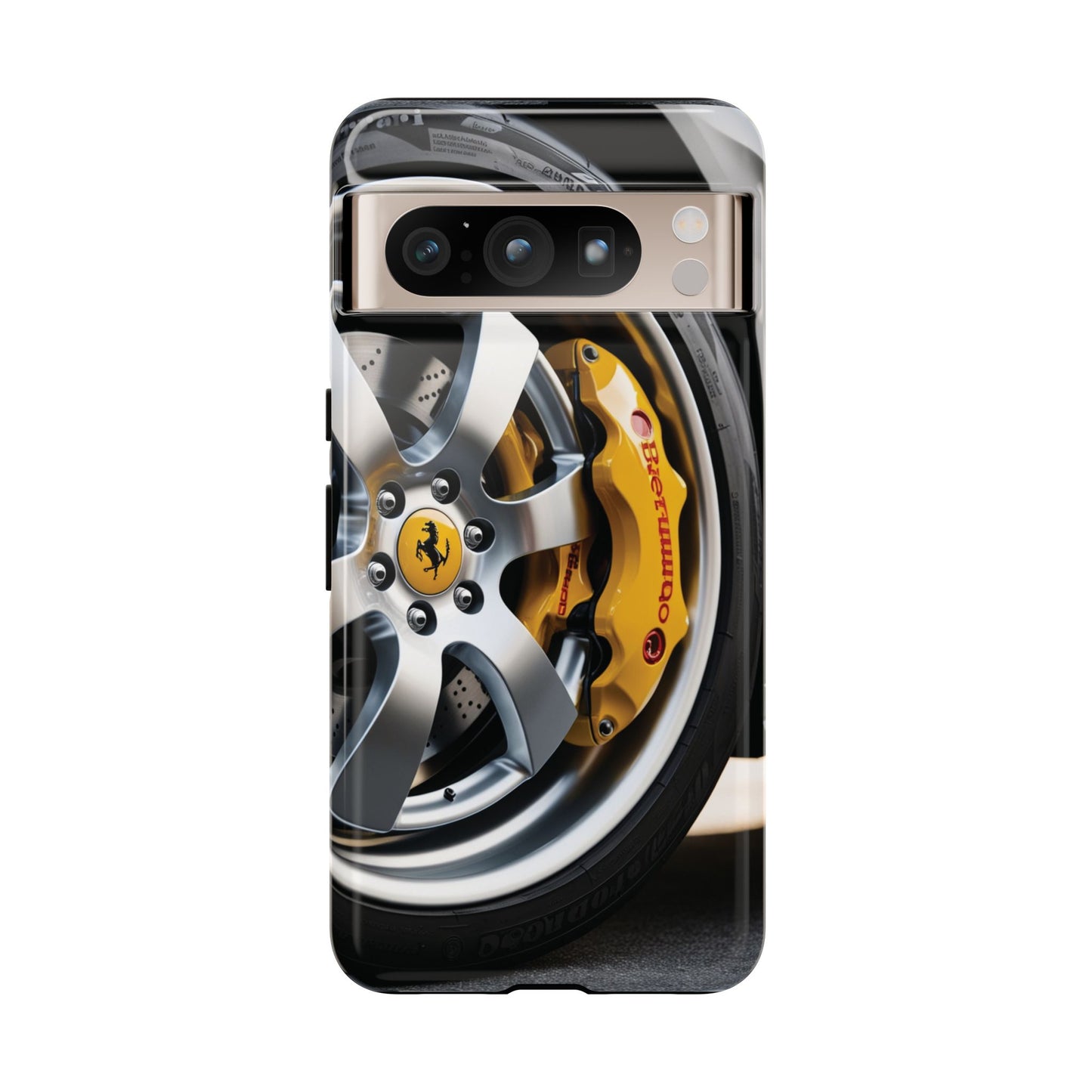 Phone Cases - Ferrari Brake and Wheel Design