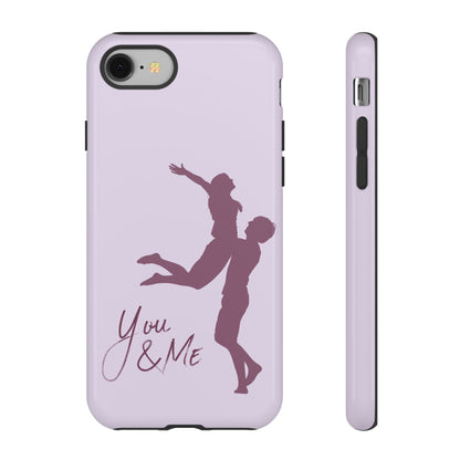 Phone Cases - You and Me Love Girl and Boy Enjoy Tough Cases