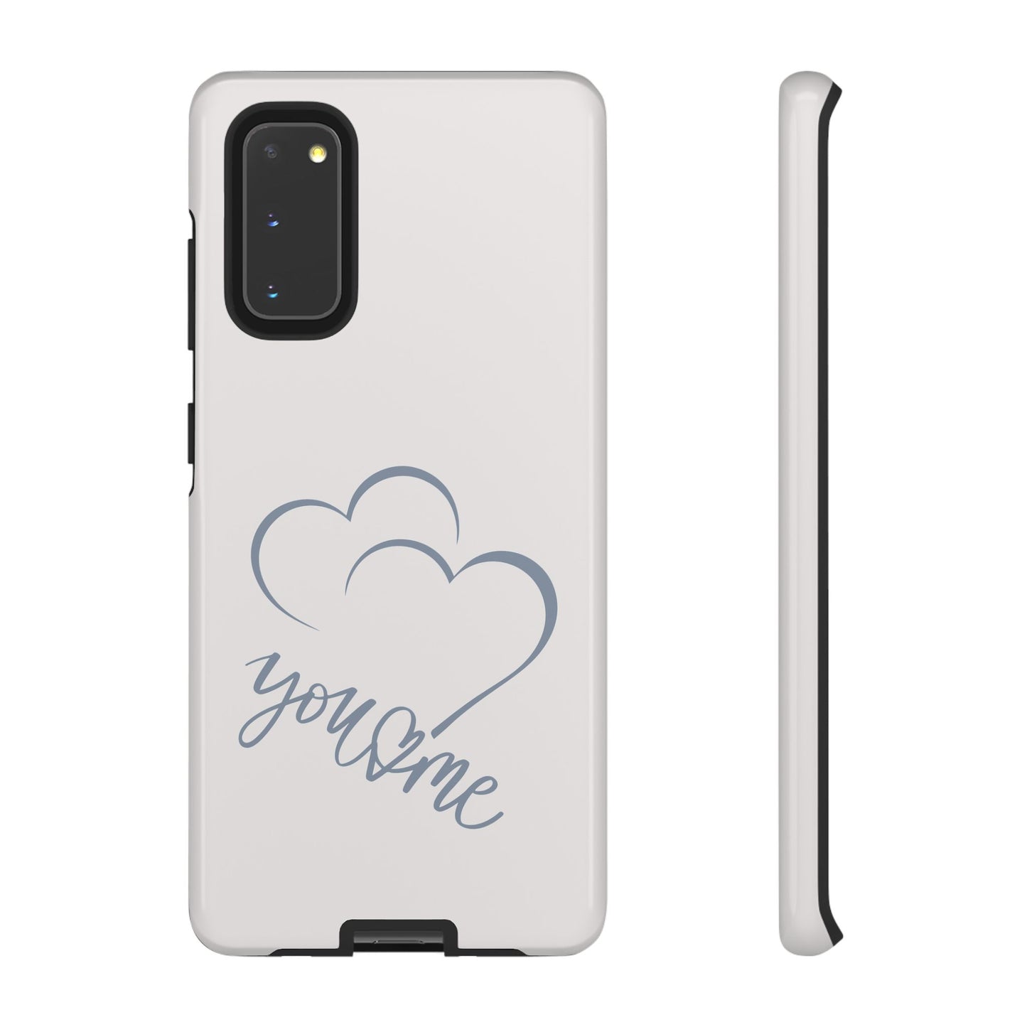 Phone Cases you and me 2 hearts Tough Cases