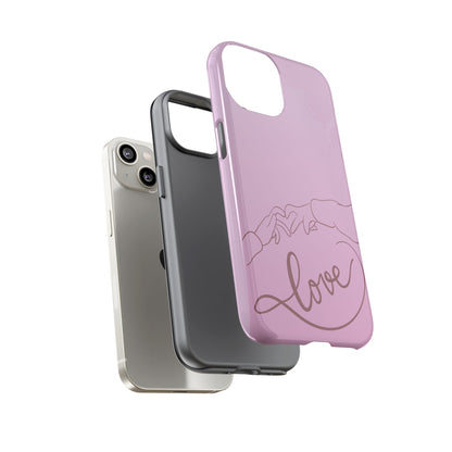 Phone Cases - Love Finger Heart Design