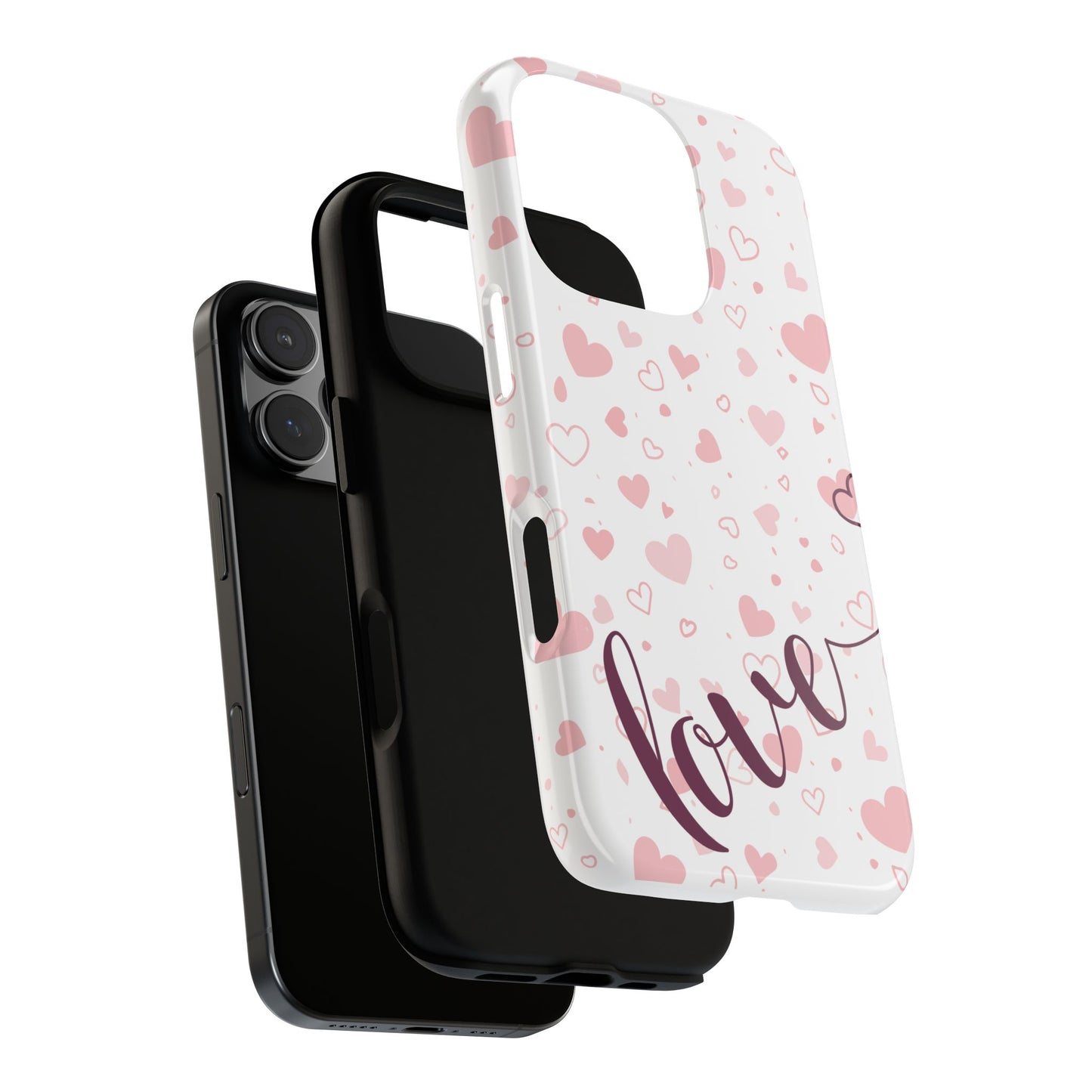 Phone Cases love light bg Tough Cases