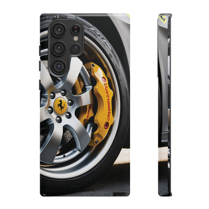 Phone Cases - Ferrari Brake and Wheel Design