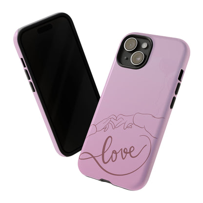 Phone Cases - Love Finger Heart Design