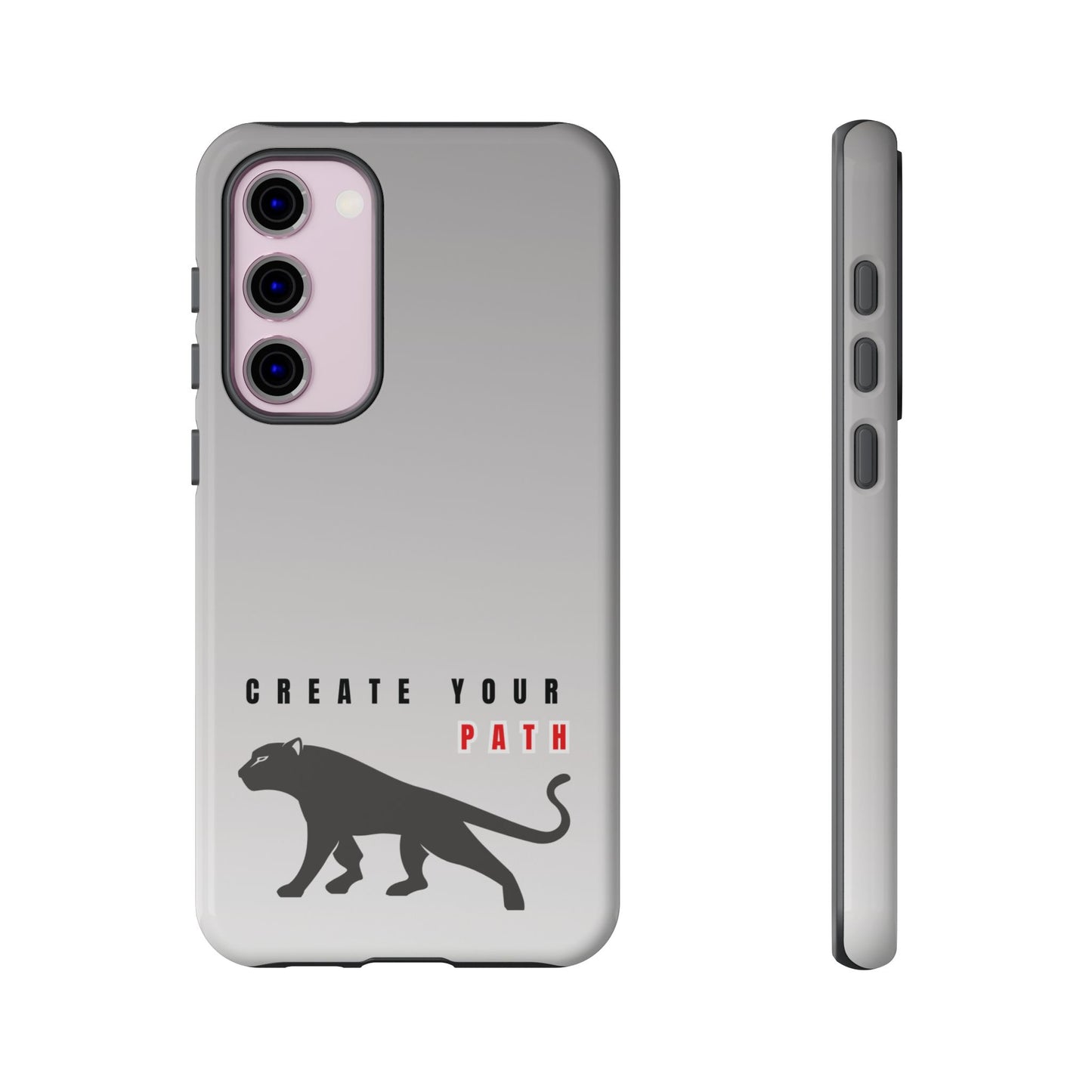 Tough Cases - Create Your Path Black Cat Phone Case