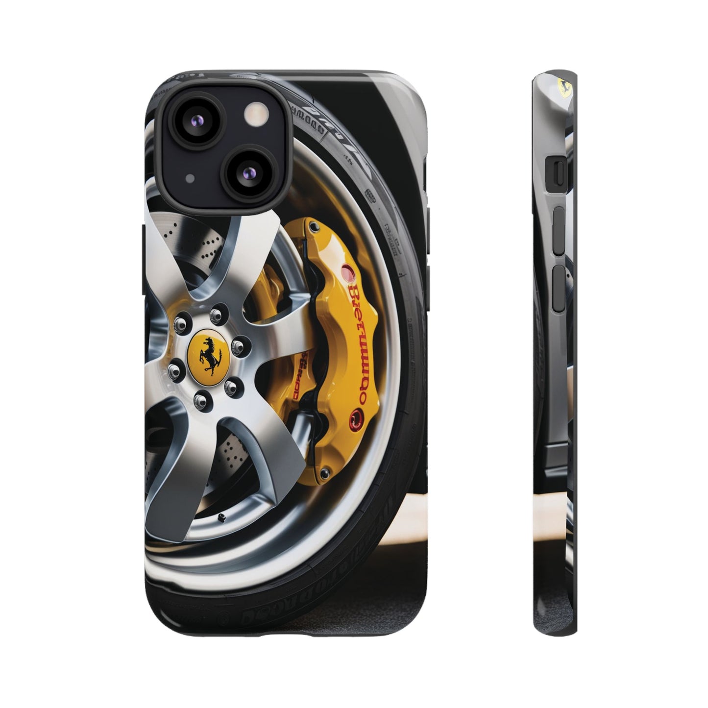 Phone Cases - Ferrari Brake and Wheel Design