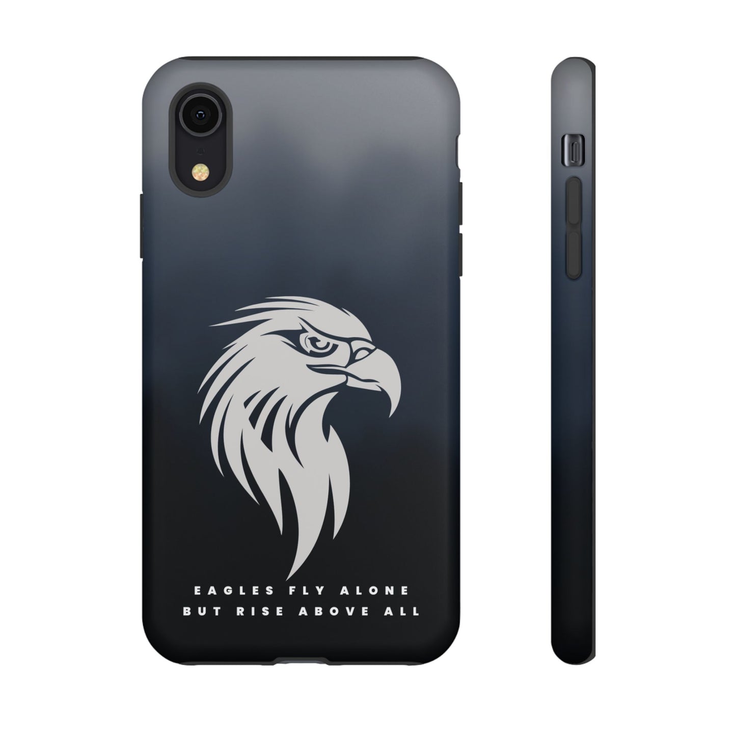 Phone Case Eagles Fly Alone Quote