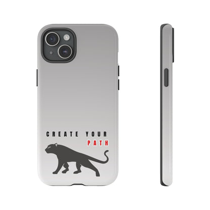 Tough Cases - Create Your Path Black Cat Phone Case