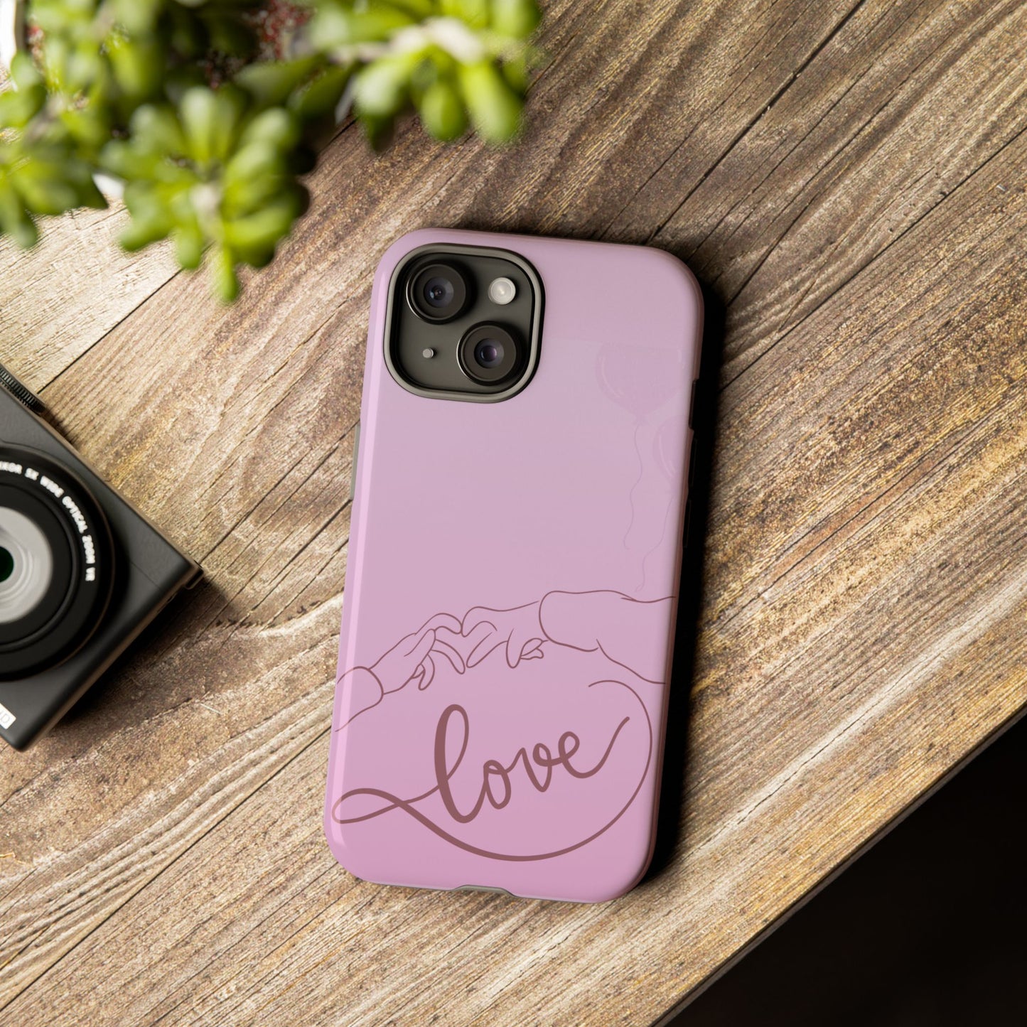 Phone Cases - Love Finger Heart Design