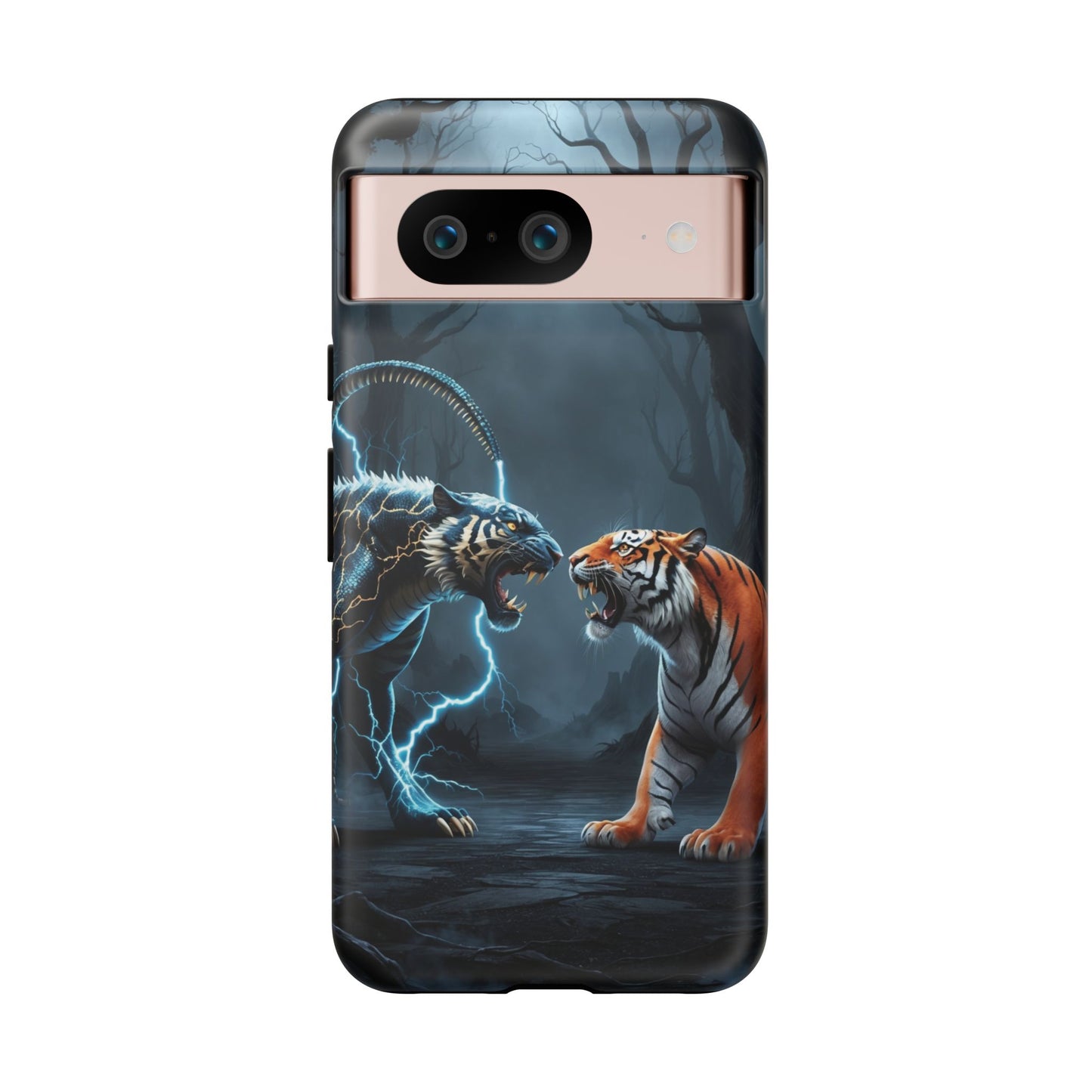 Phone Case - Lion vs Alien Tough Case