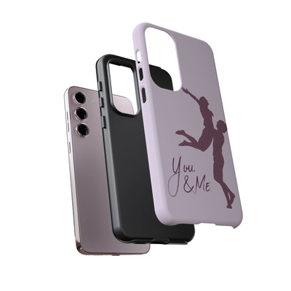 Phone Cases - You and Me Love Girl and Boy Enjoy Tough Cases