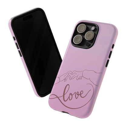 Phone Cases - Love Finger Heart Design