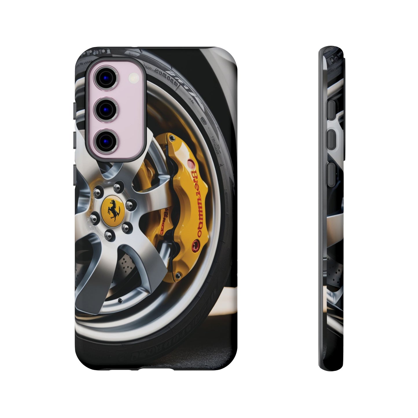 Phone Cases - Ferrari Brake and Wheel Design