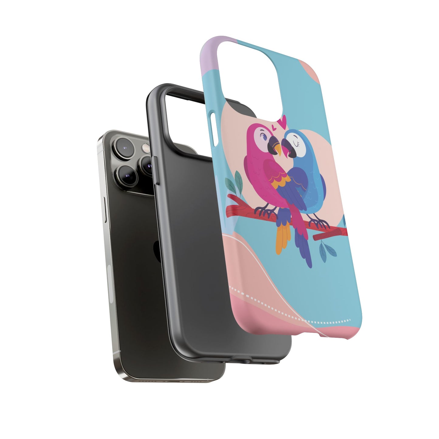 Phone Case - Parrot Love