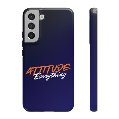 Attitude Is Everything - Stylish blue for Bold PersonalitiesTough Cases