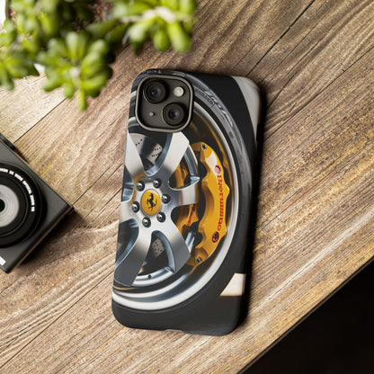 Phone Cases - Ferrari Brake and Wheel Design